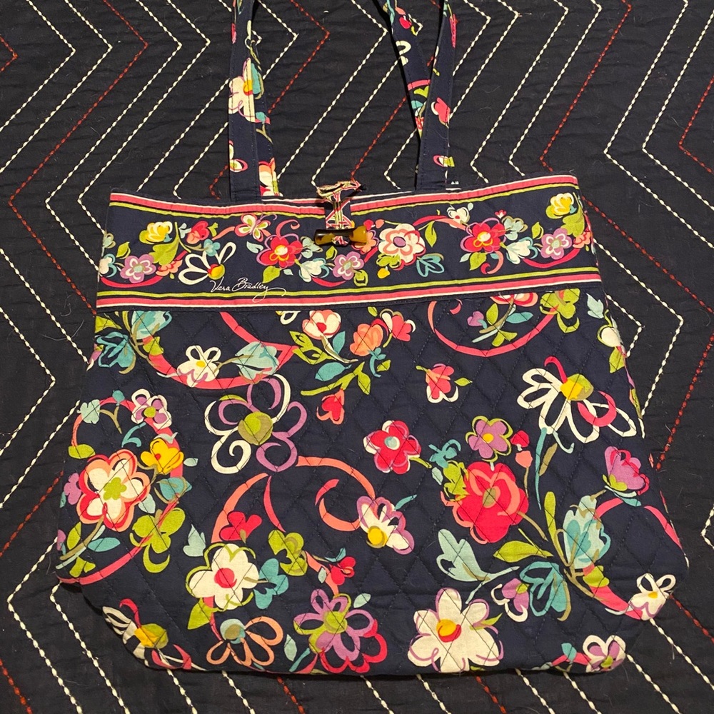 Vera Bradley Tote Ribbons